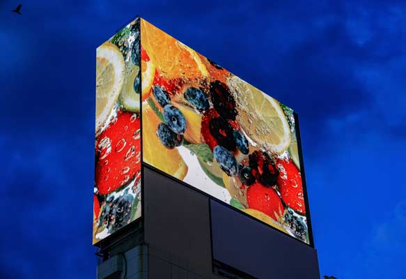 Pantalla LED outdoor en vía pública